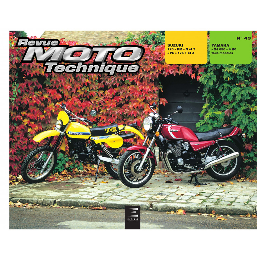 RMT 43.1 SUZUKI 125 RM - PE 175 et YAMAHA XJ 650