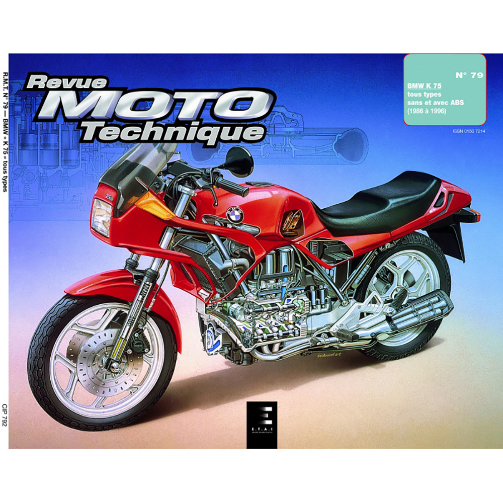 RMT 79.2 BMW K75 TOUS TYPES (1986 à 1996)