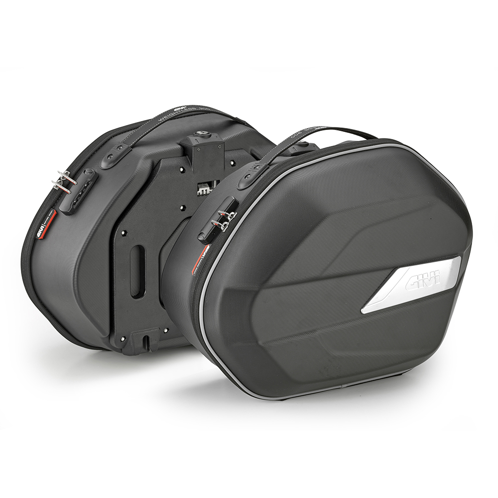 Sacoches cavalières Weightless WL900 Givi moto : ,  cavalière de moto