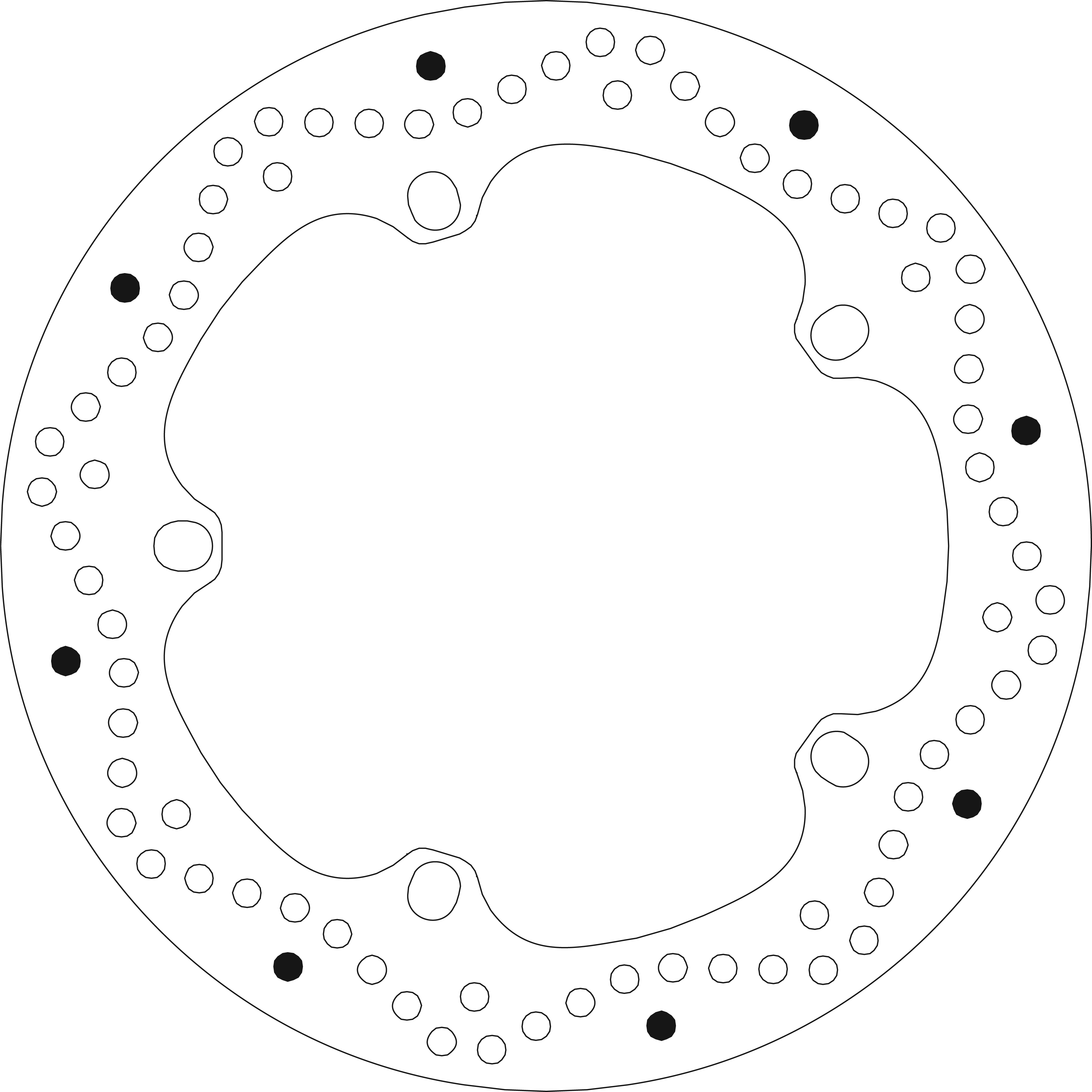 Disque de frein 5014