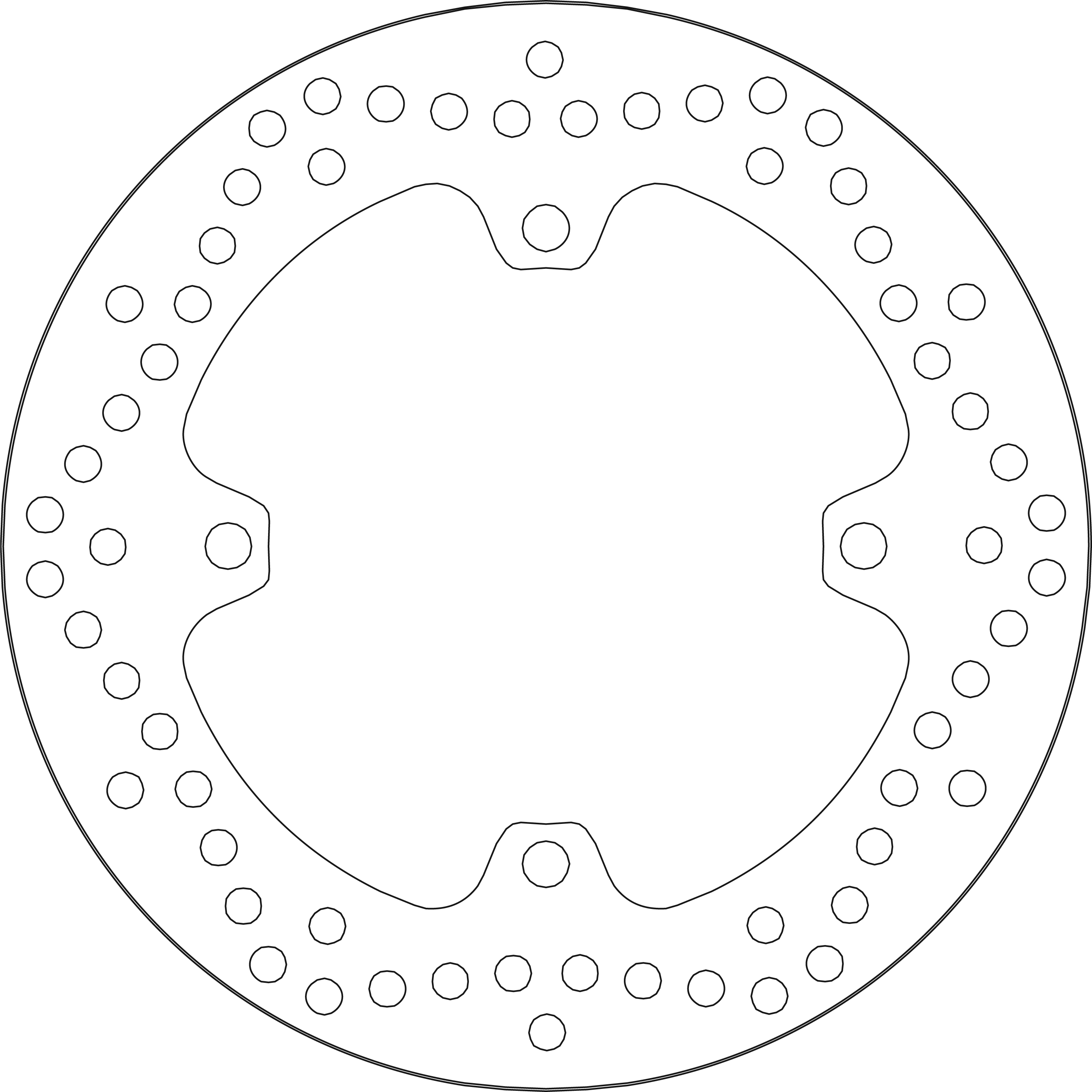 Disque de frein 5018