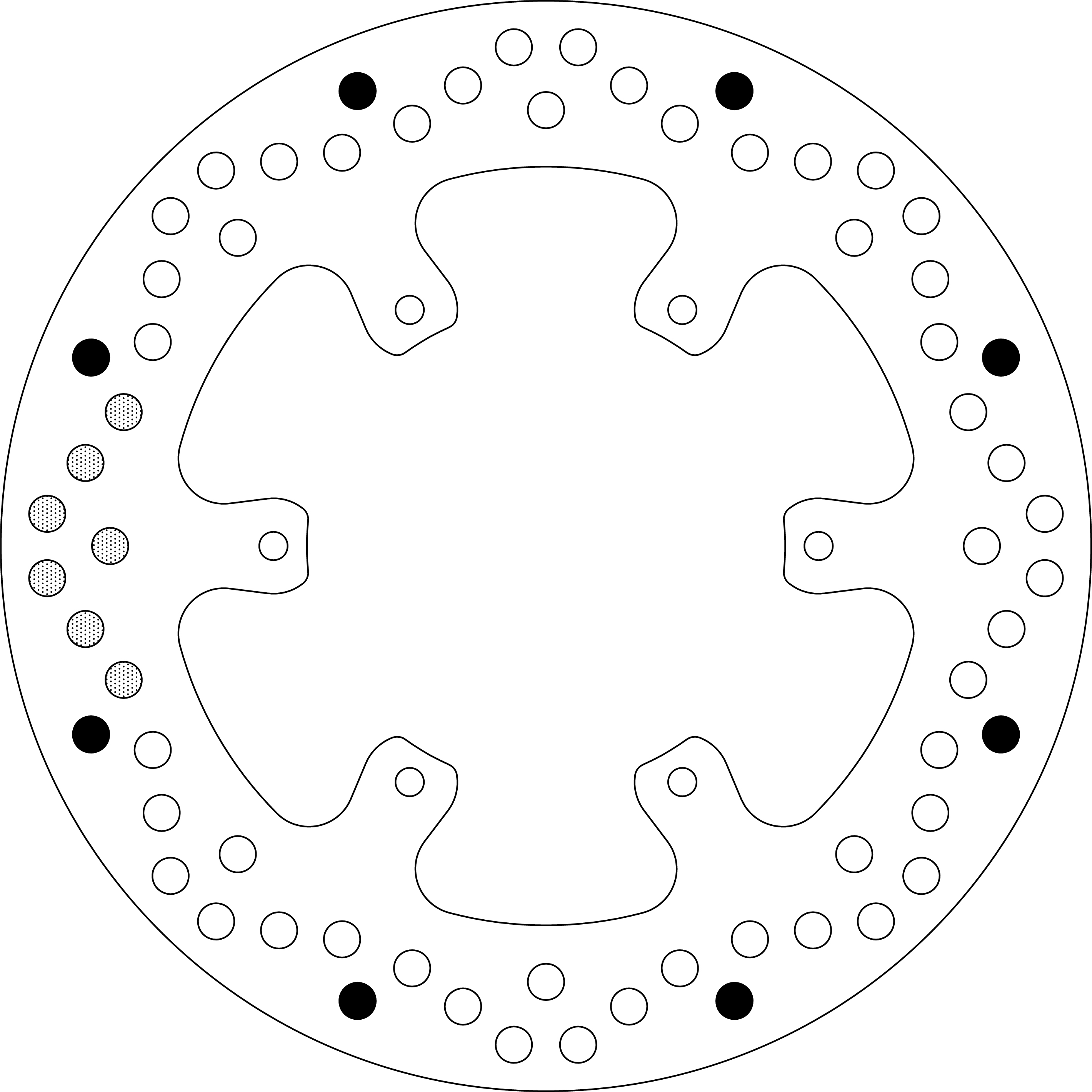 Disque de frein 5026