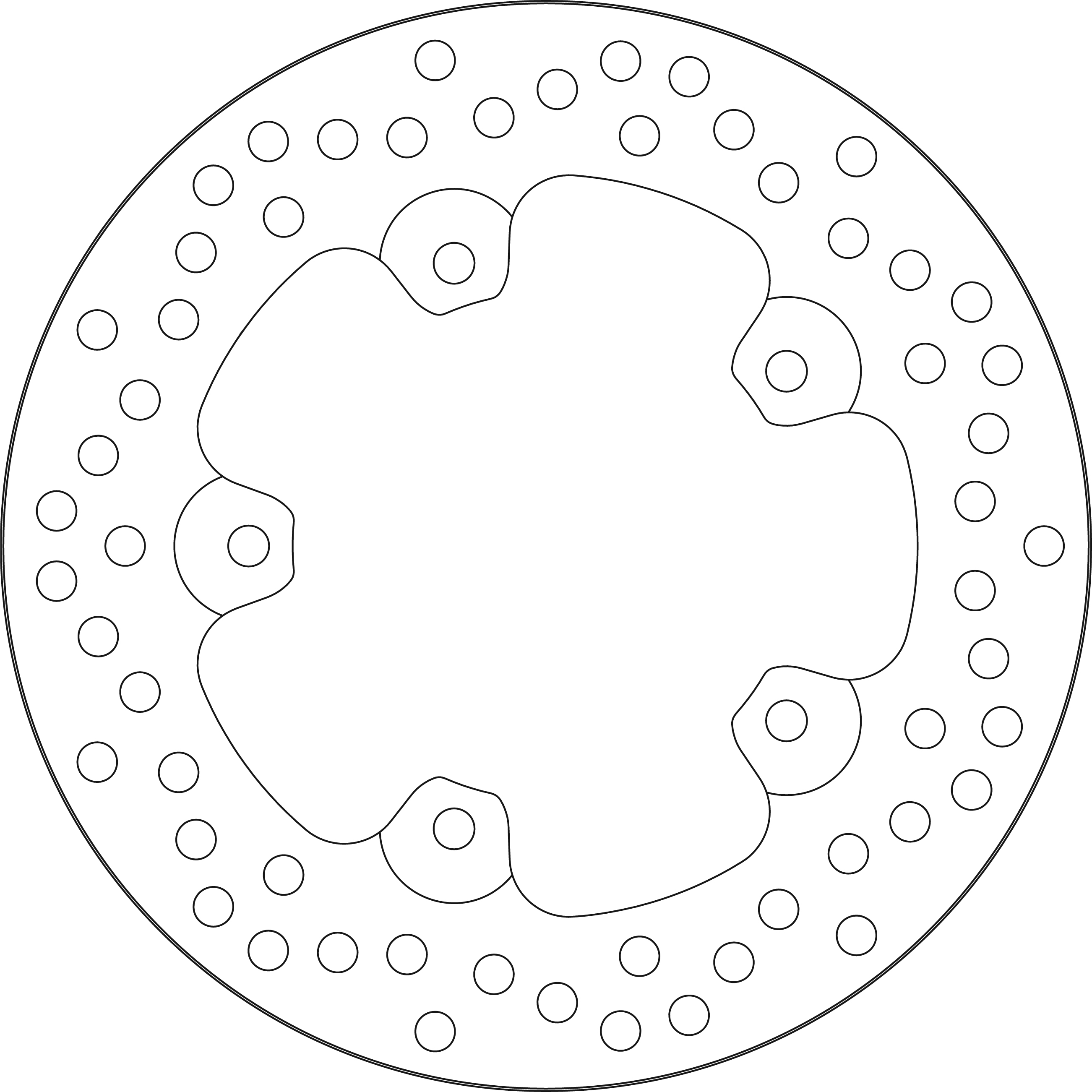 Disque de frein 5058