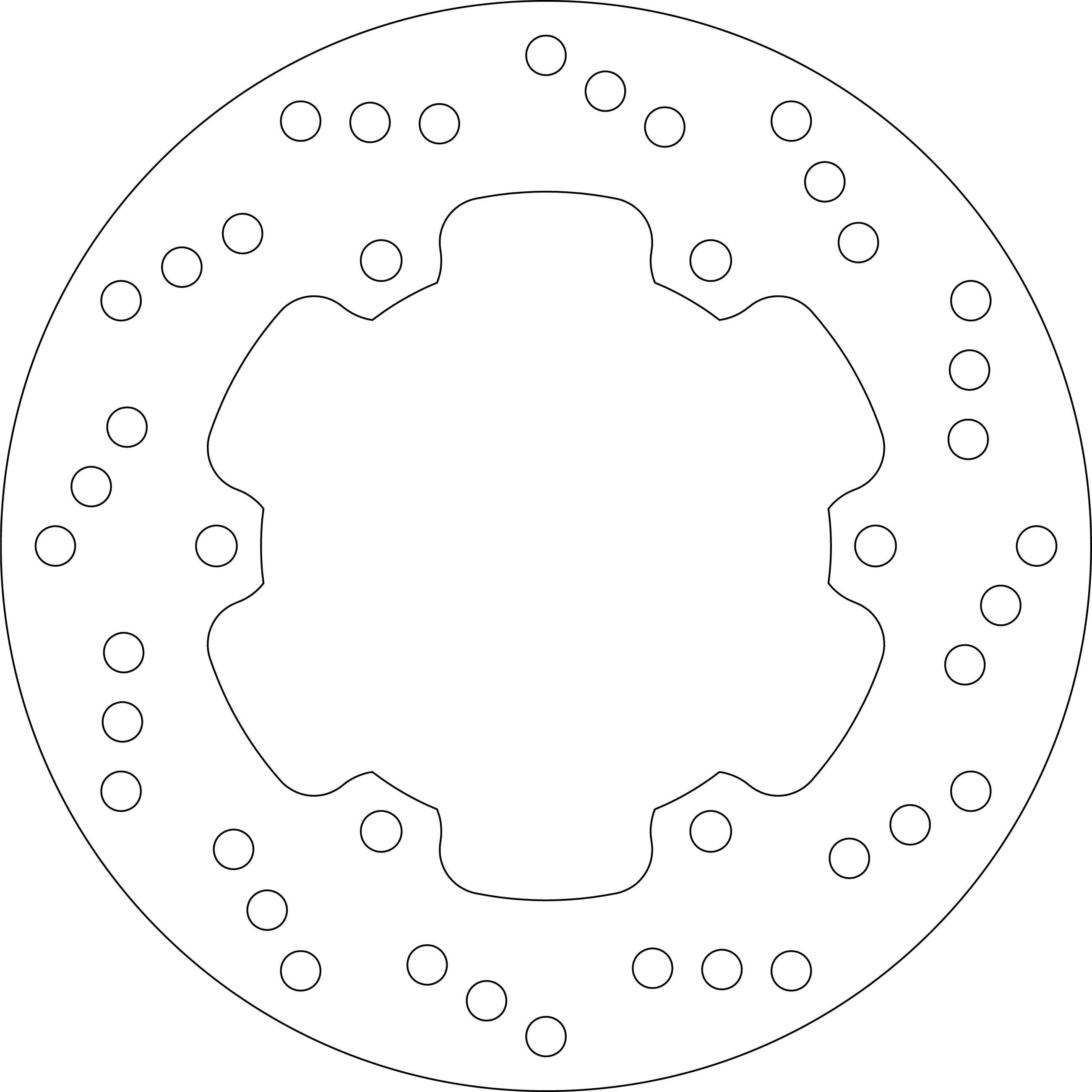 Disque de frein 5097