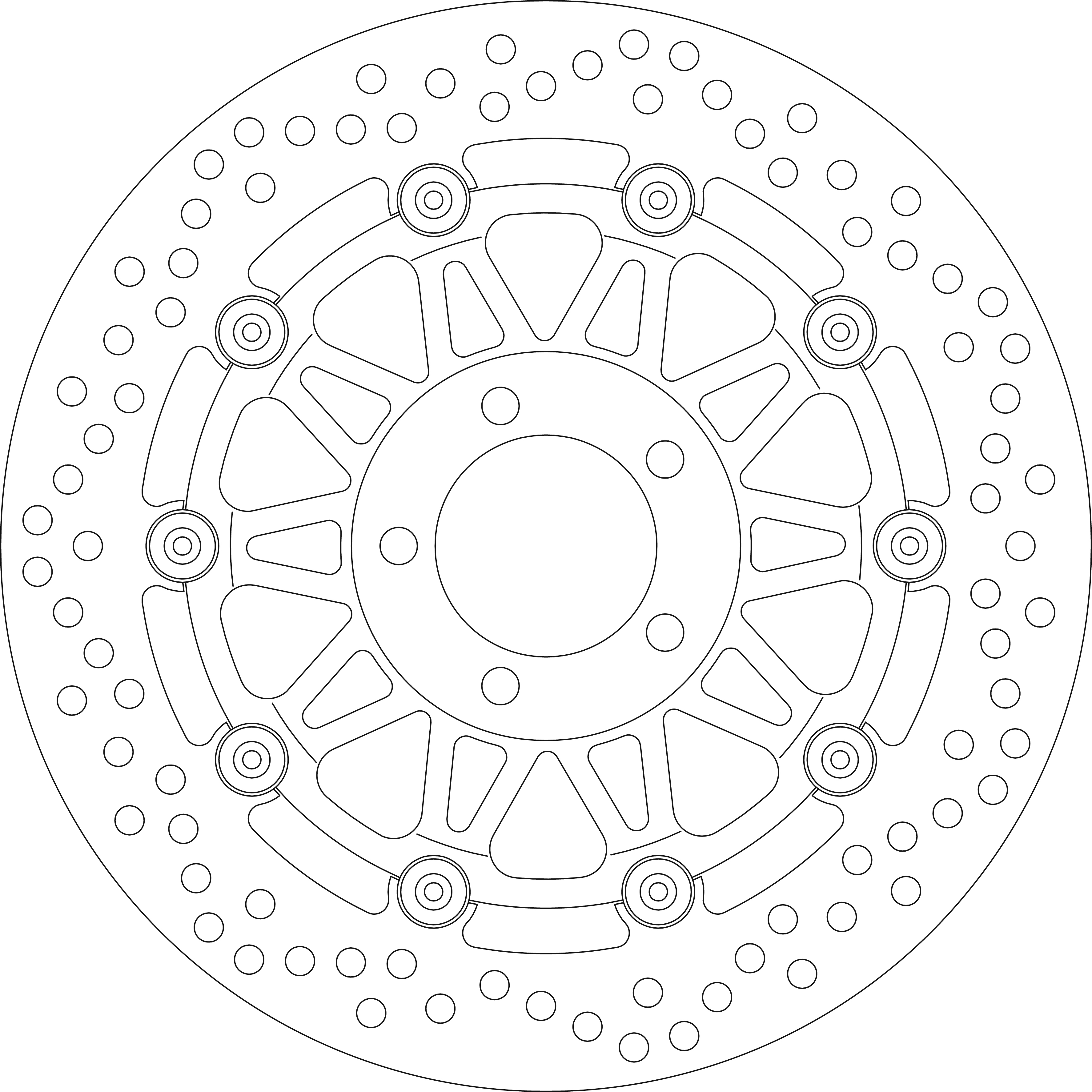 Disque de frein 5100