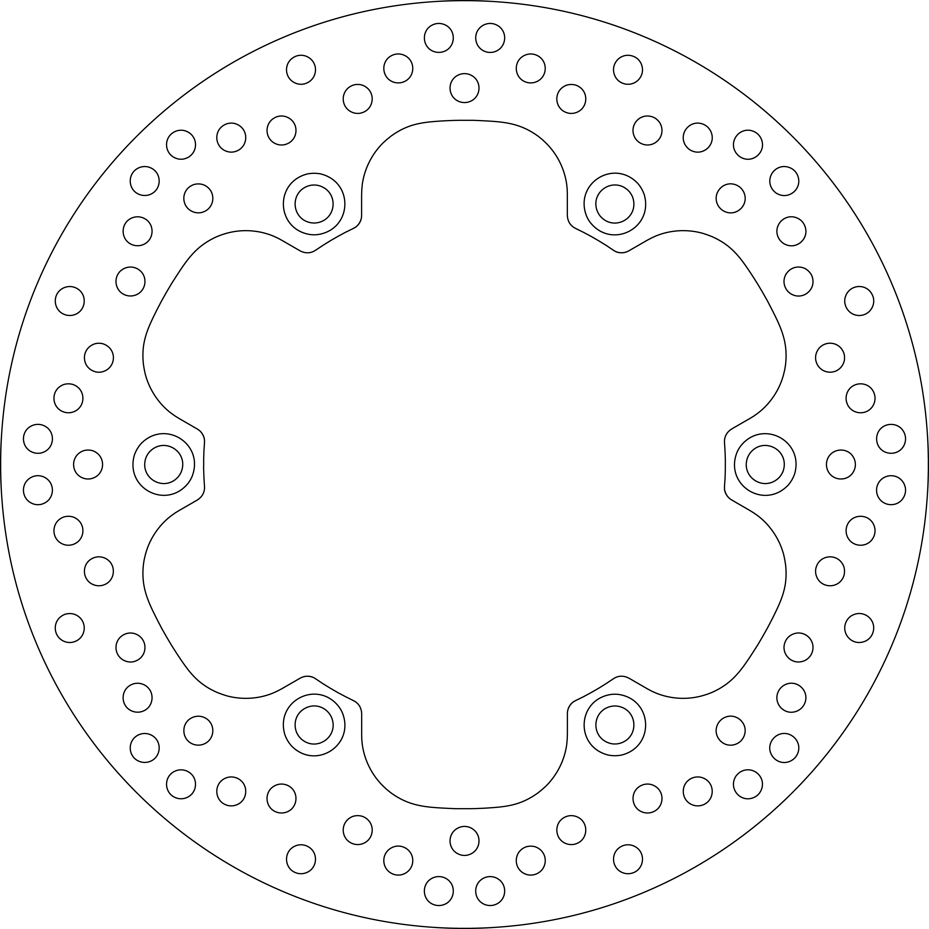 Disque de frein 5105