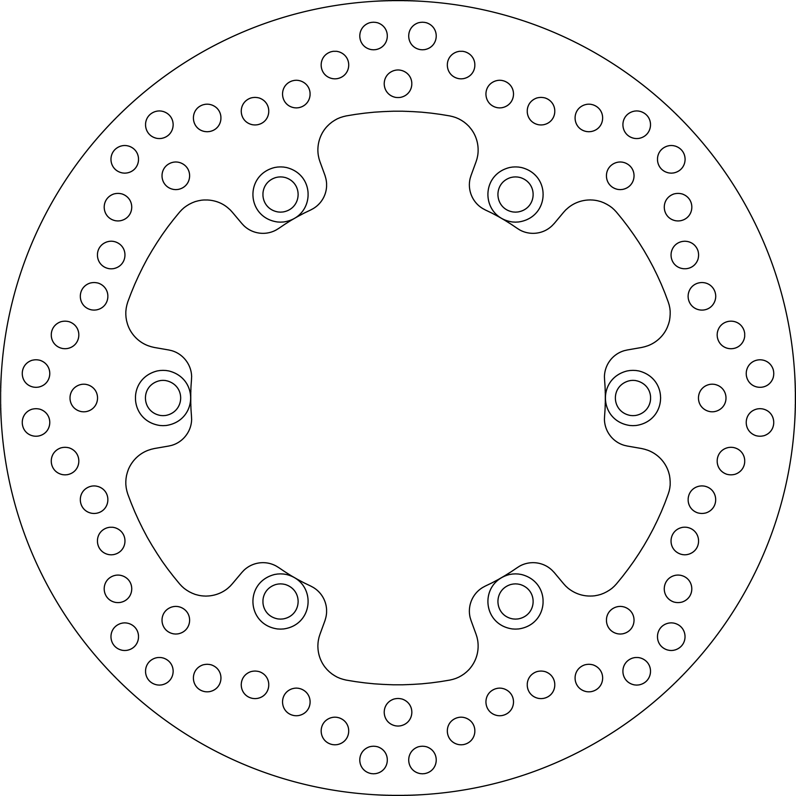 Disque de frein 5115