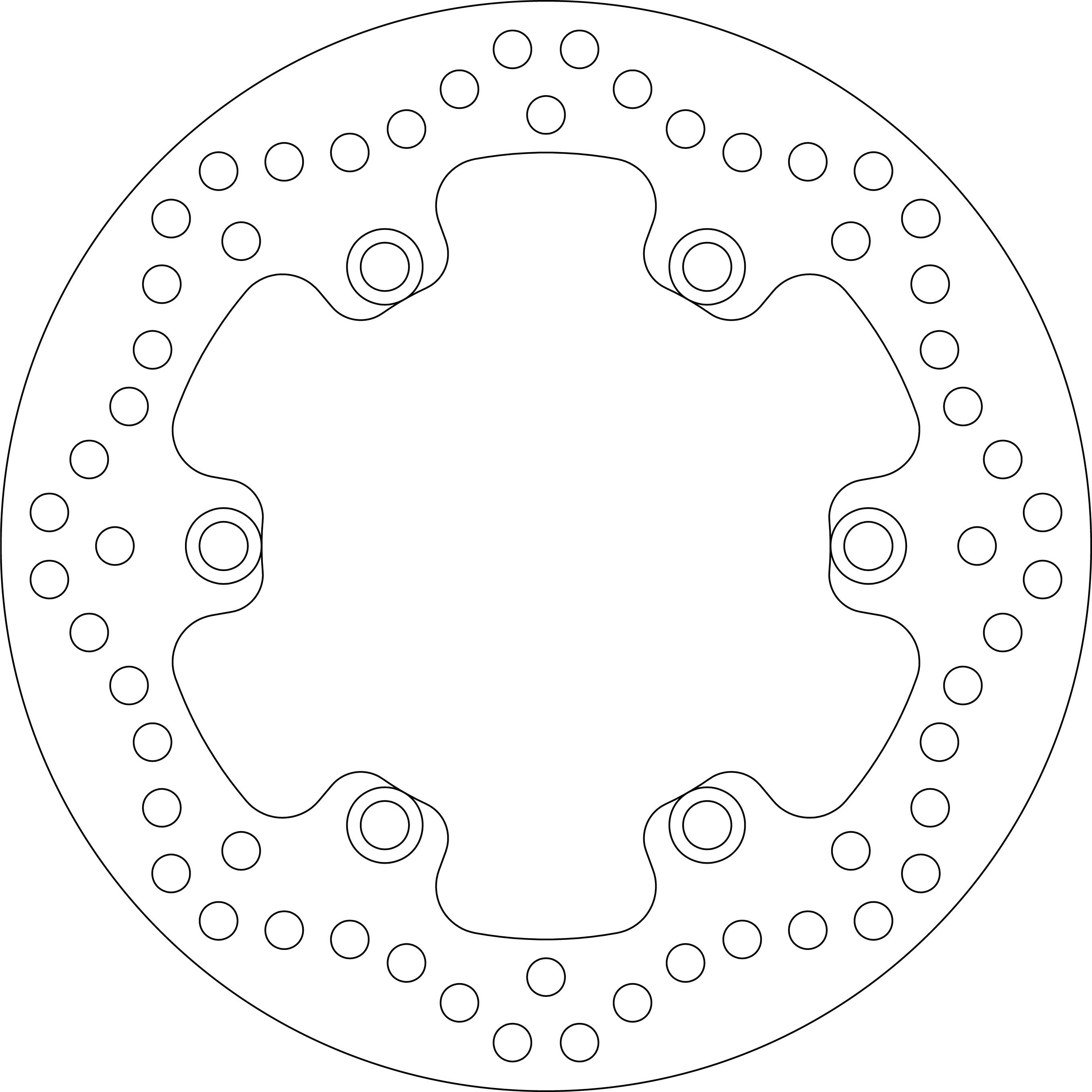 Disque de frein 5115