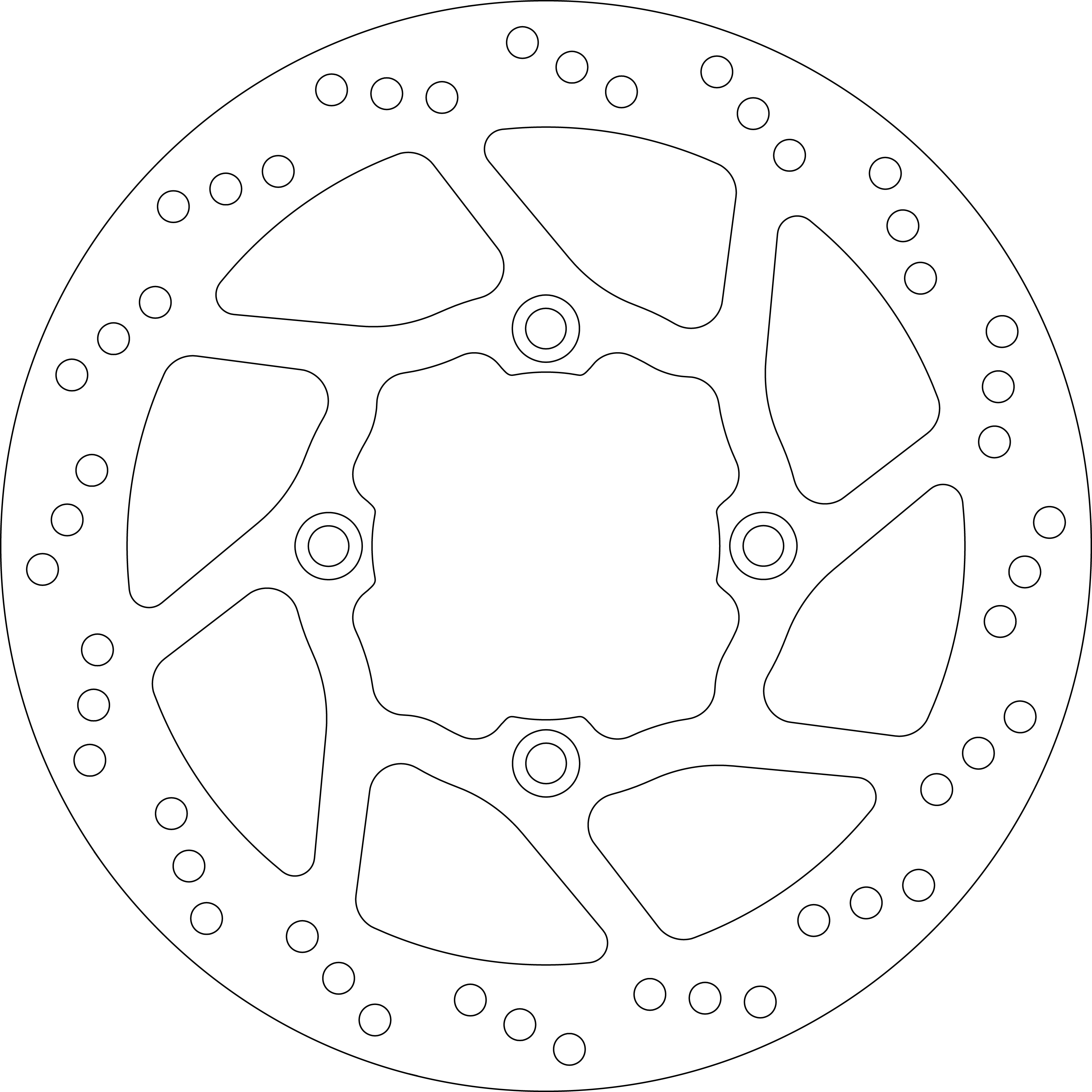 Disque de frein 5129