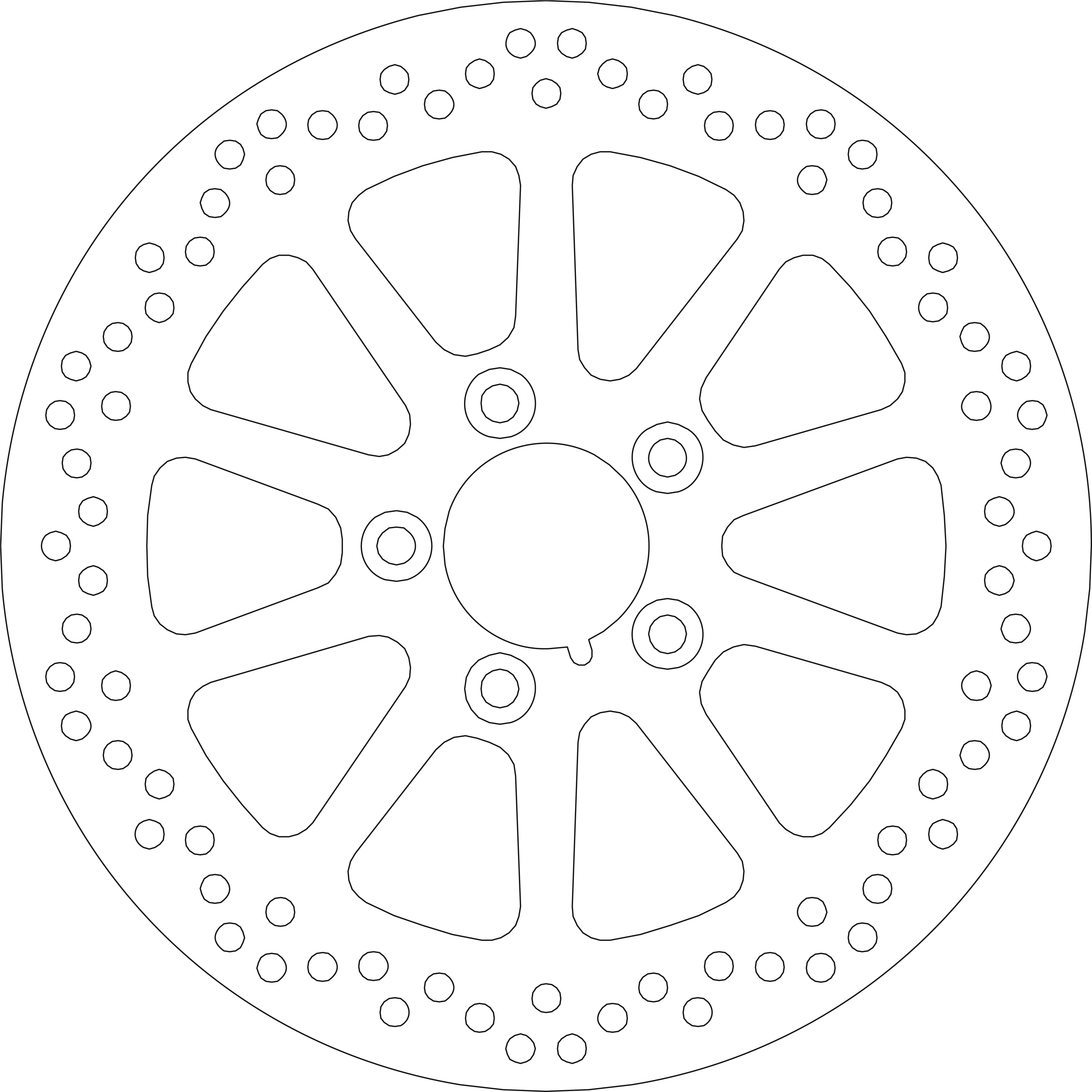 Disque de frein 5160