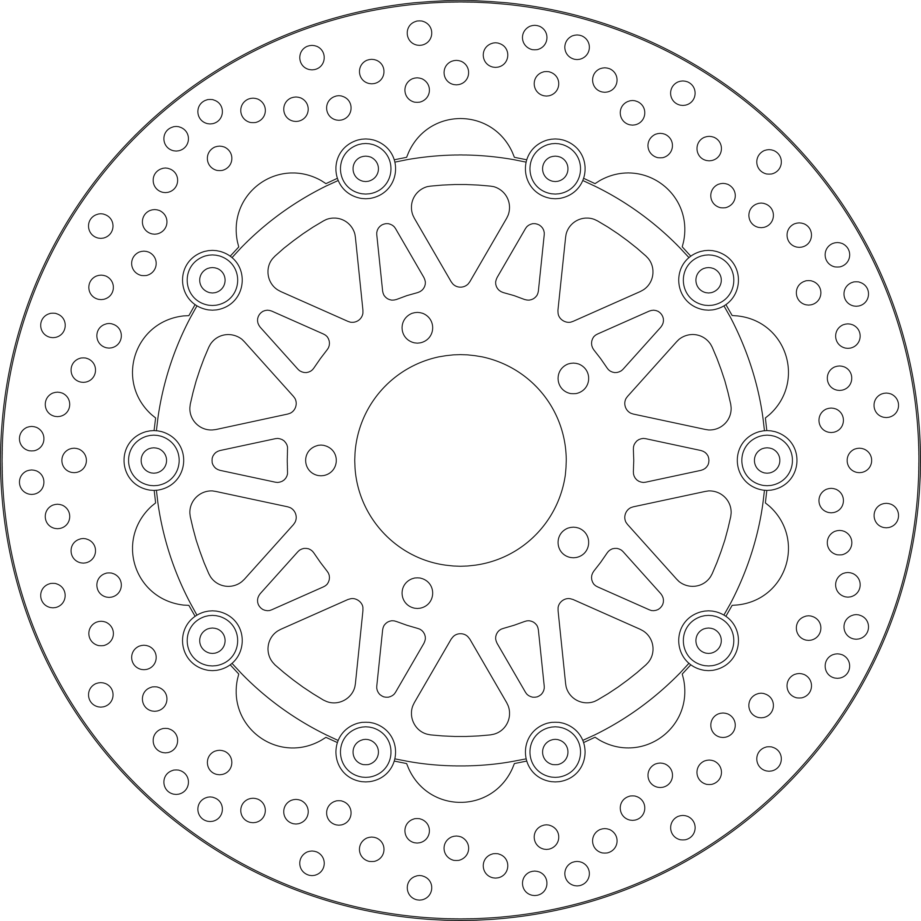 Disque de frein 5164