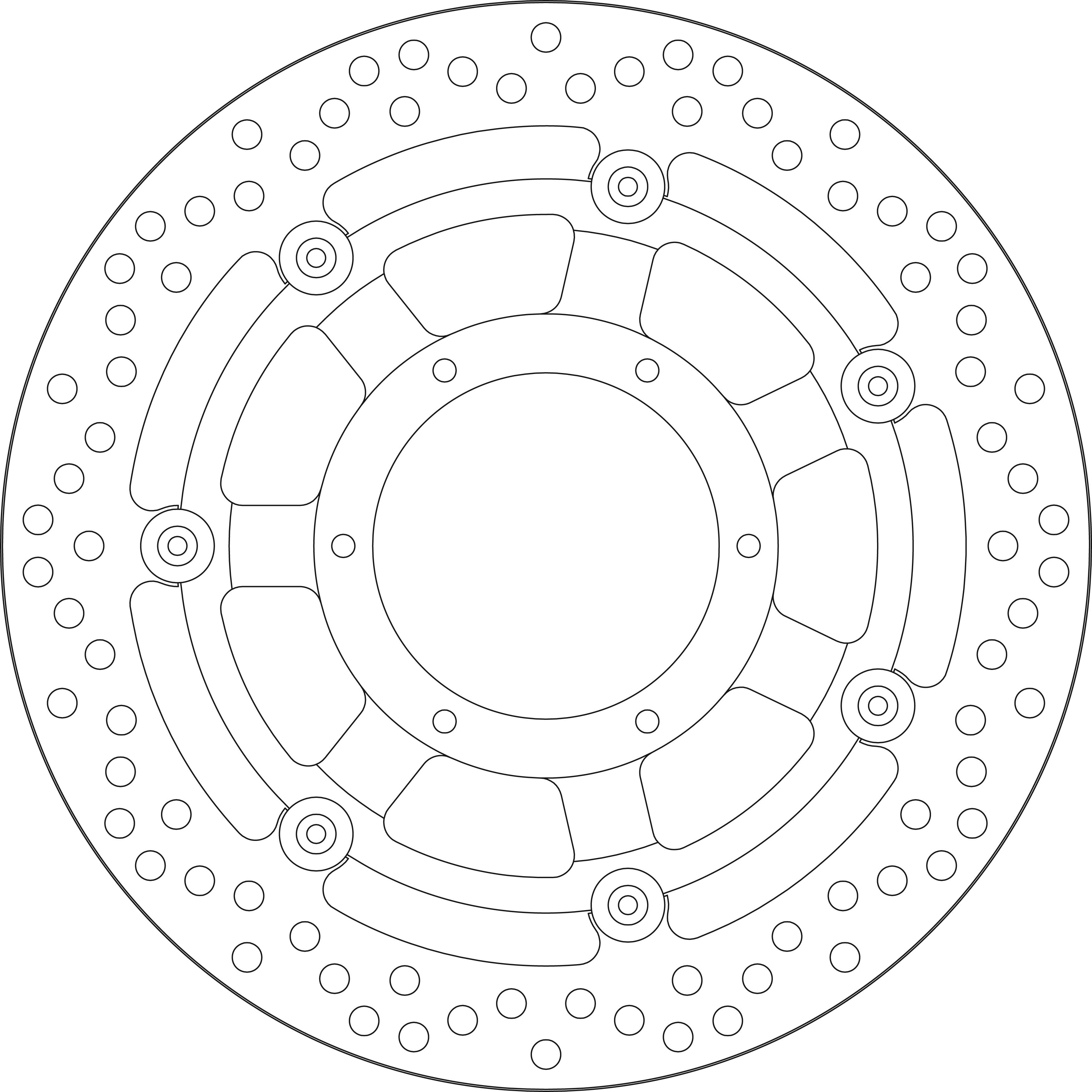 Disque de frein 5165