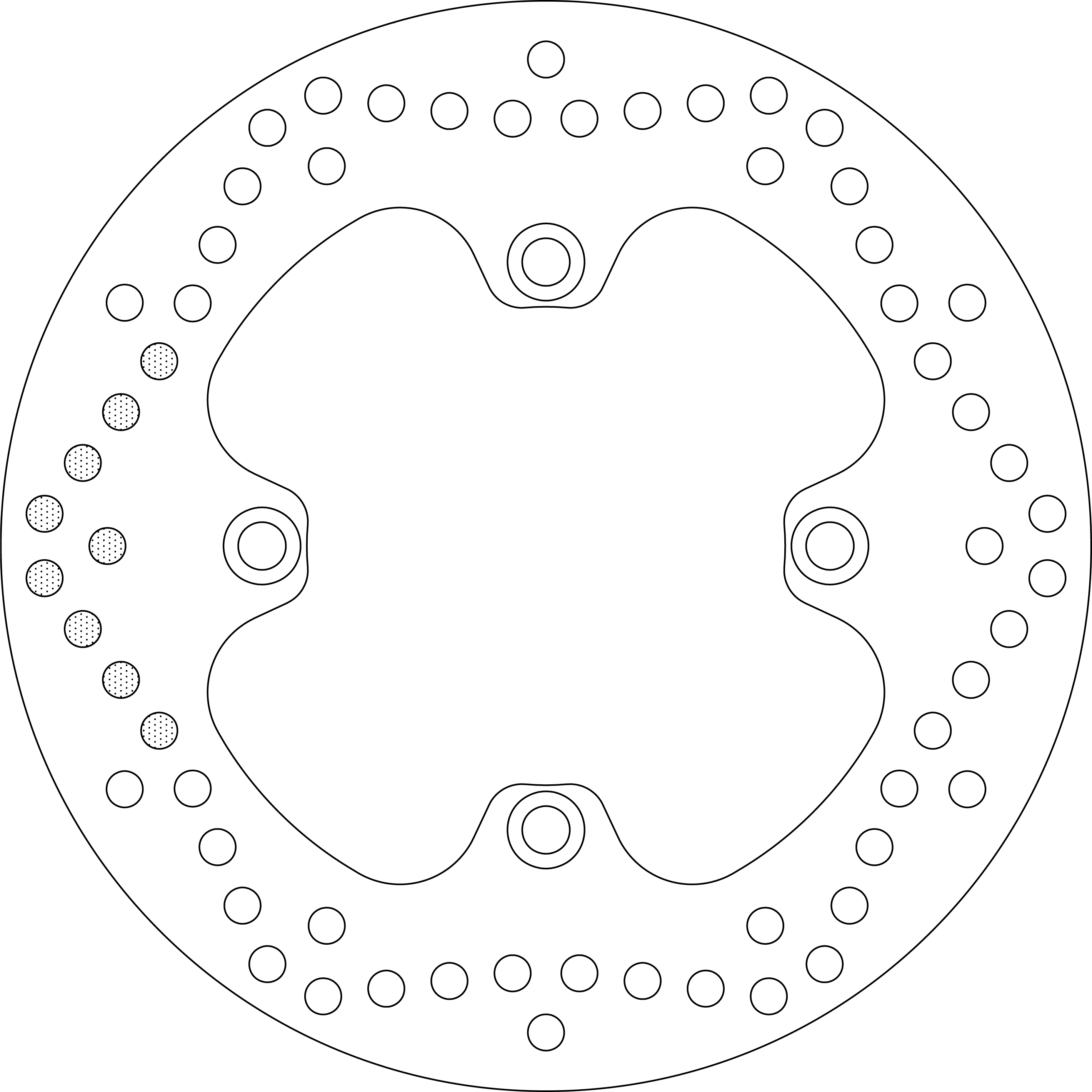 Disque de frein 5167
