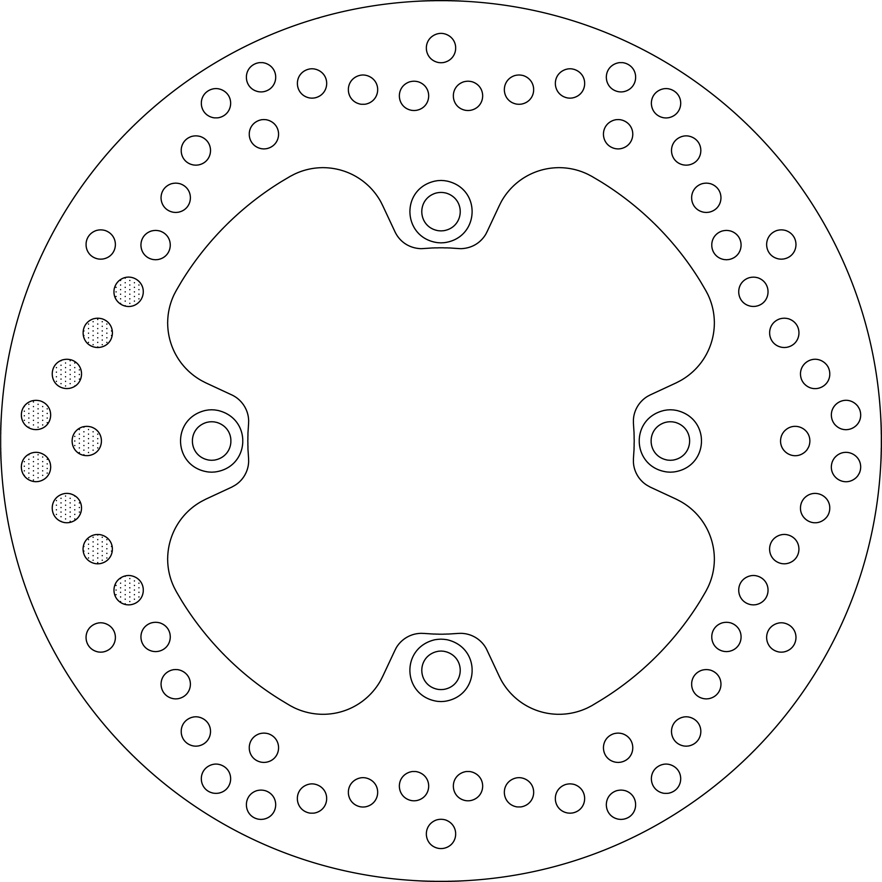 Disque de frein 5167