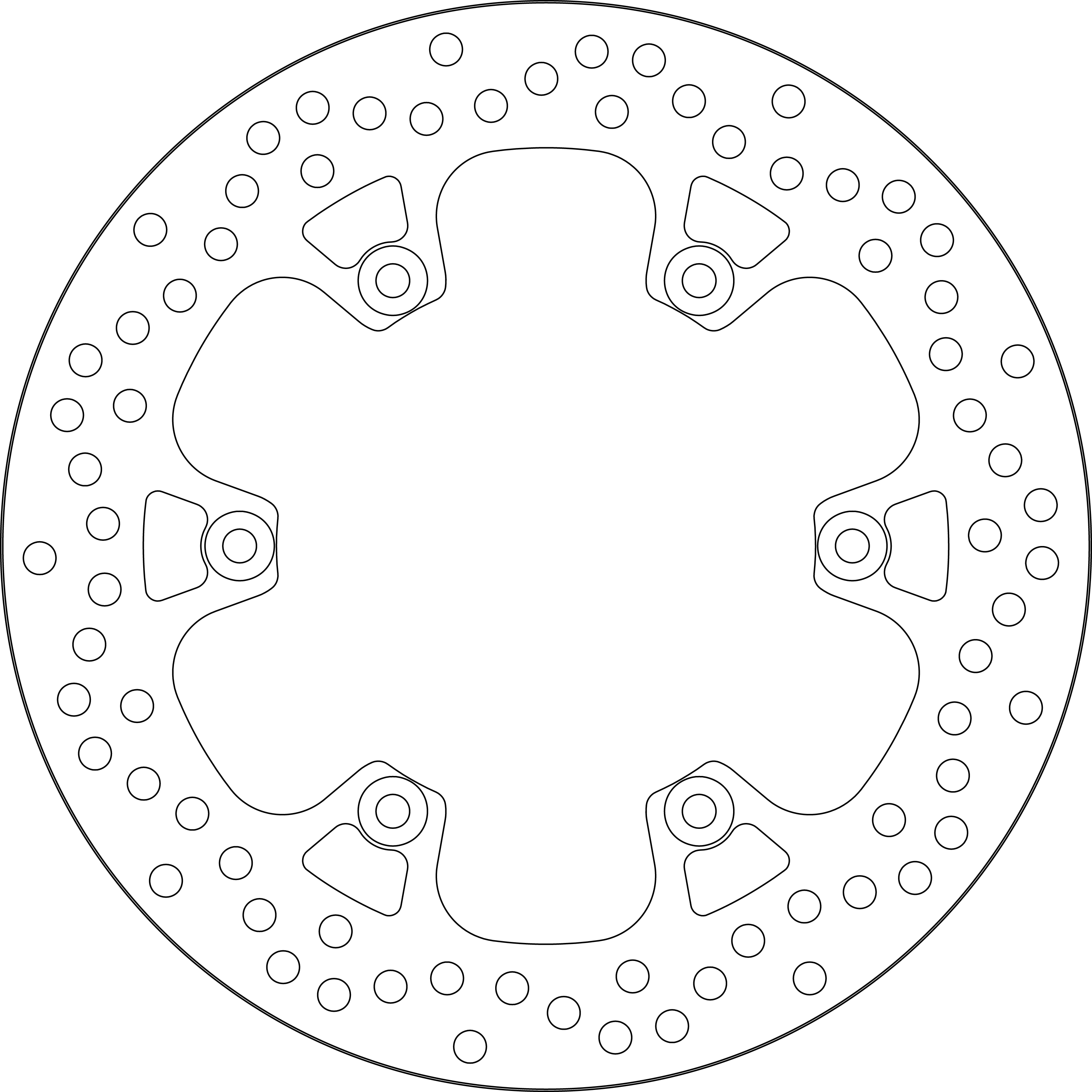 Disque de frein 5241