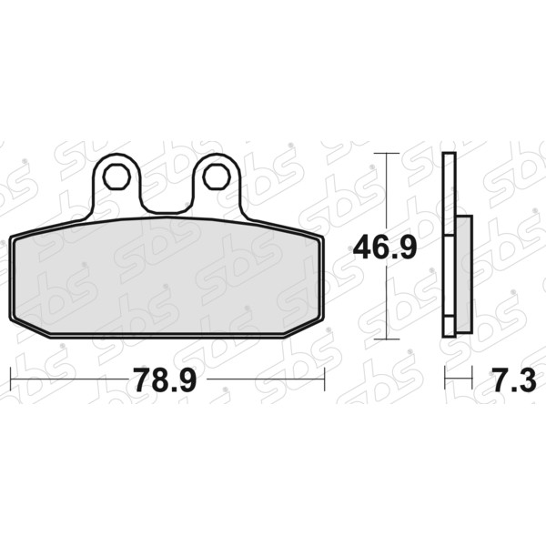 Plaquettes de frein 108 CT