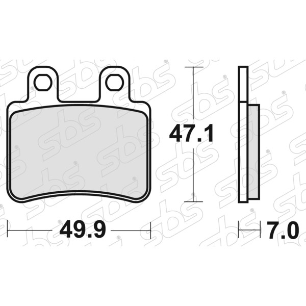 Plaquettes de frein 167 CT