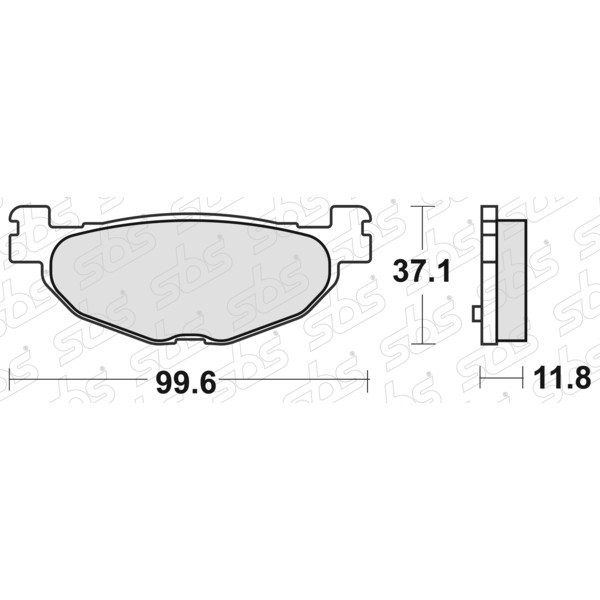 Plaquettes de frein 185 CT