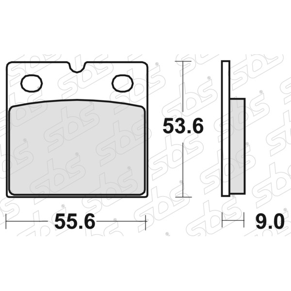 Plaquettes de frein 506 LS