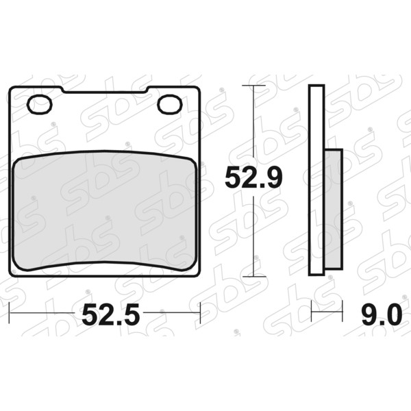 Plaquettes de frein 556 LS