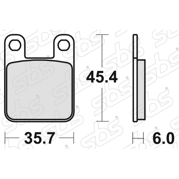 Plaquettes de frein 559 HF