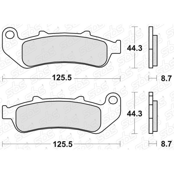 Plaquettes de frein 685 LS