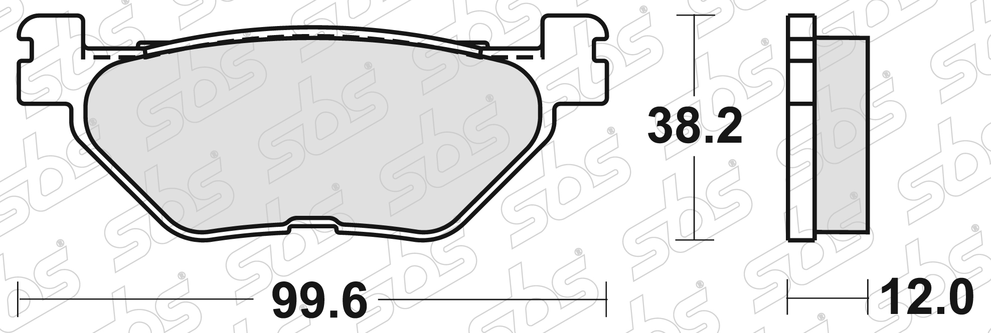 Plaquettes de frein 768 LS