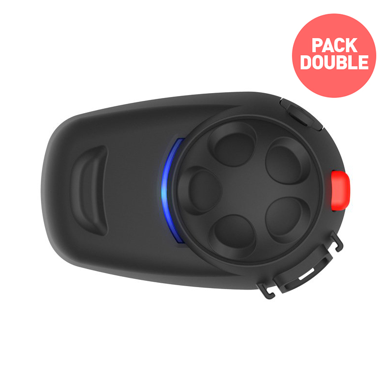 Intercom Bluetooth® SMH5 universel Pack Double