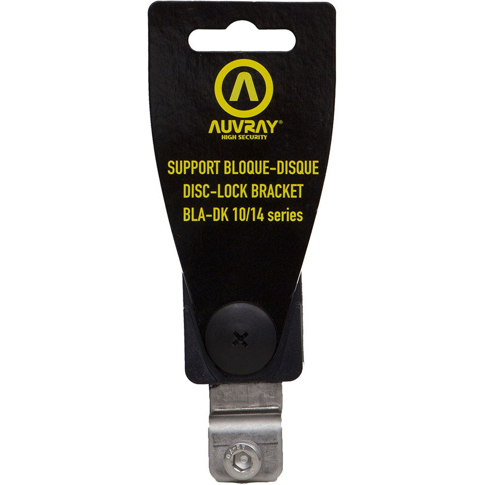 Support bloque-disque 10 mm et 14 mm Auvray moto : ,  Support antivol bloque-disque de moto