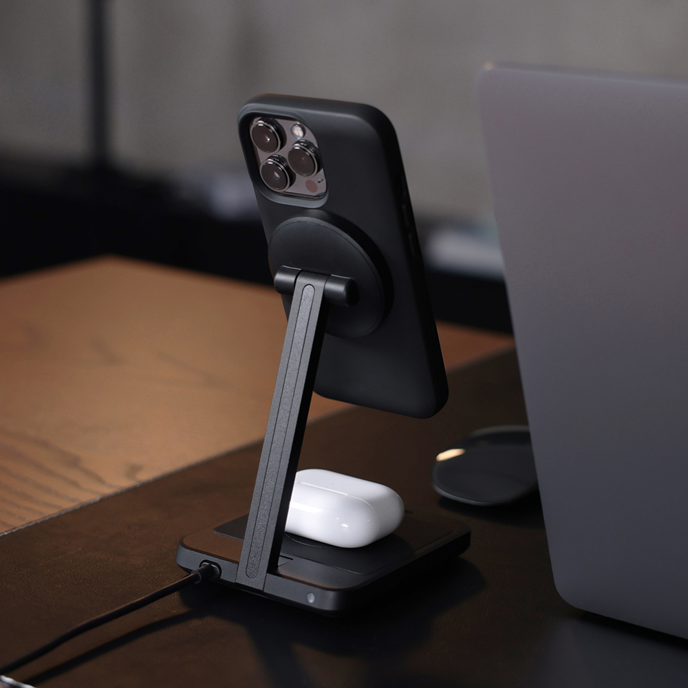 Support bureau Mag Dual Desktop Wireless Charger