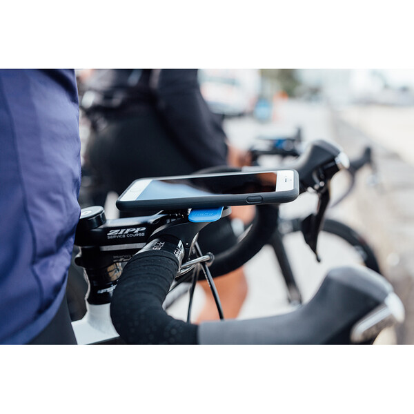 Support Vélo Quad Lock Out Front - Fixation Ultra-sécurisée Pour Smartphone (iPhone, Samsung, Etc.) - Guidon 22 à 35 Mm