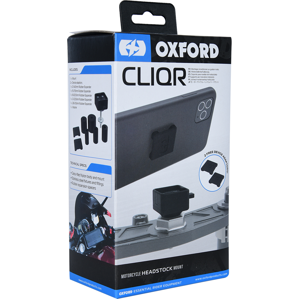 Support smartphone CliqR pour T de fourche