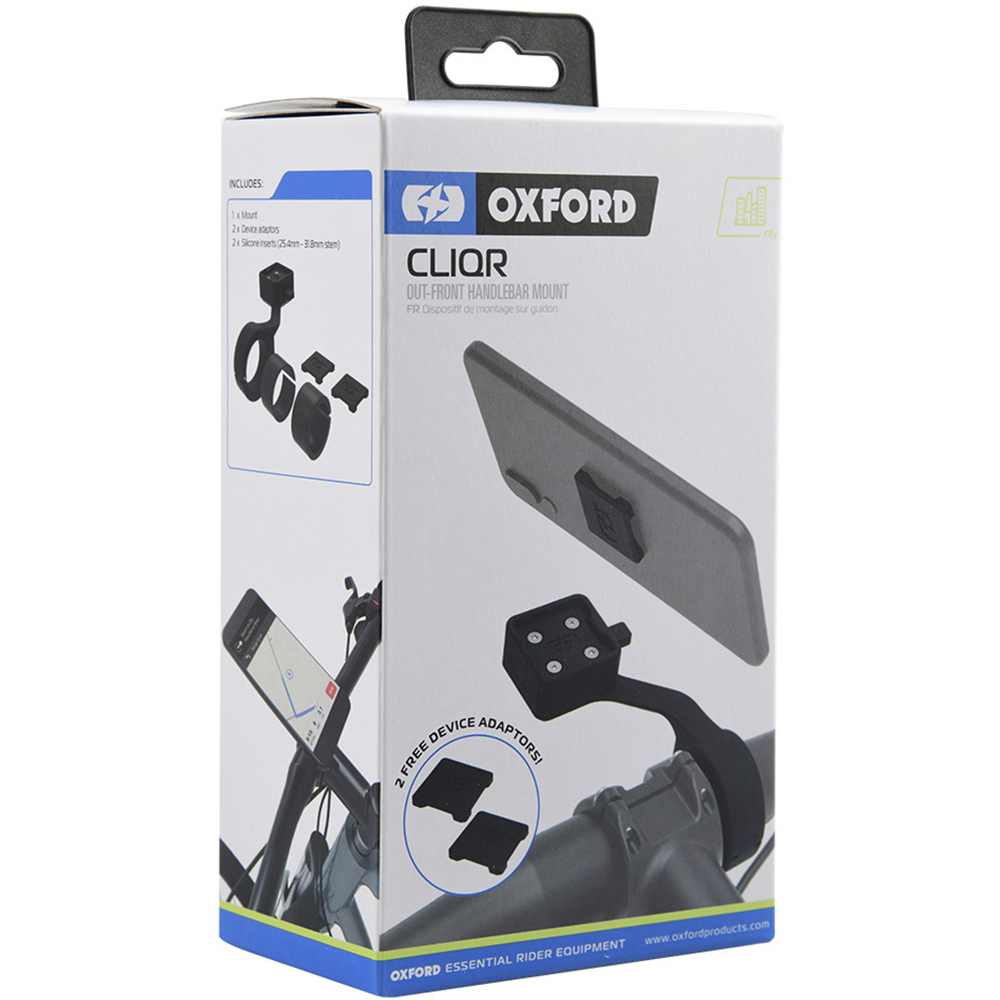 Support smartphone CliqR pour guidon de 31,8 mm et 25,4 mm