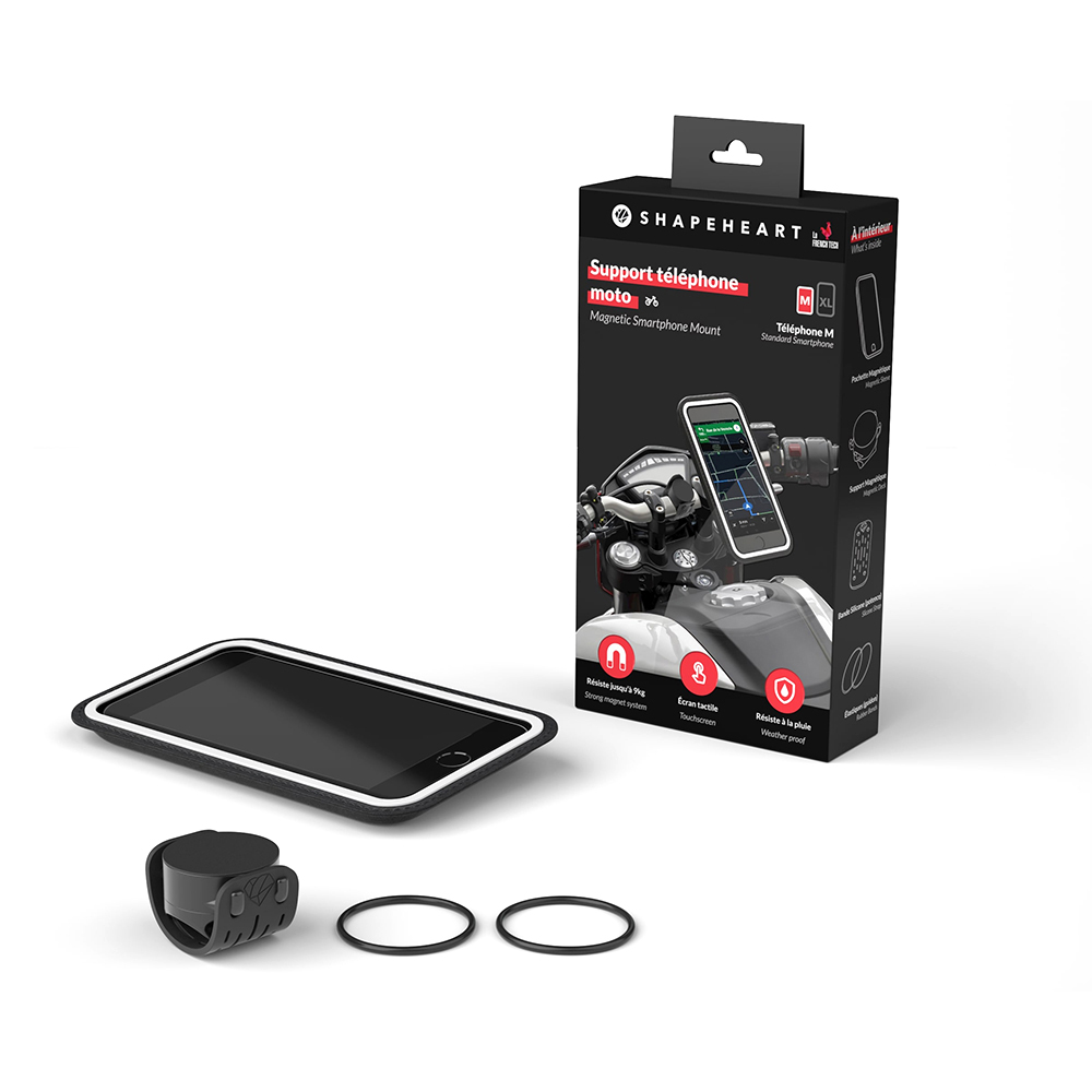 Support Smartphone Magnétique Moto