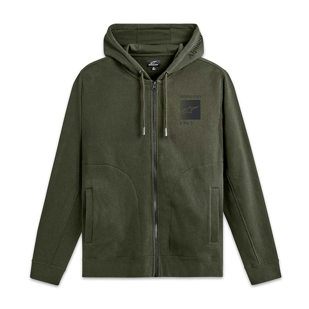 Sweat zippé à capuche Quest
