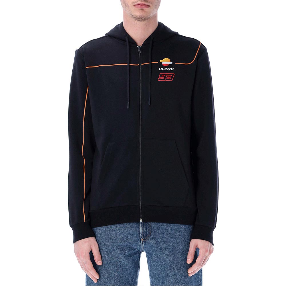 Sweat zippé à capuche Dual 93 Repsol