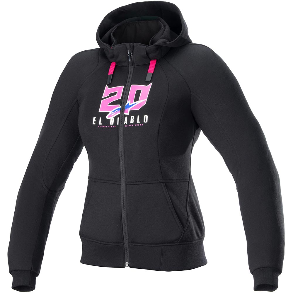 Sweat zippé femme Chrome Sport Fabio Quartararo