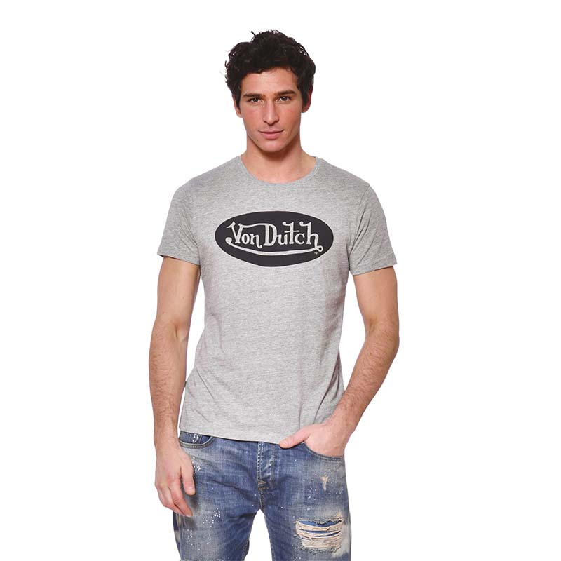 T-shirt Front Von dutch moto : , t-shirt de moto