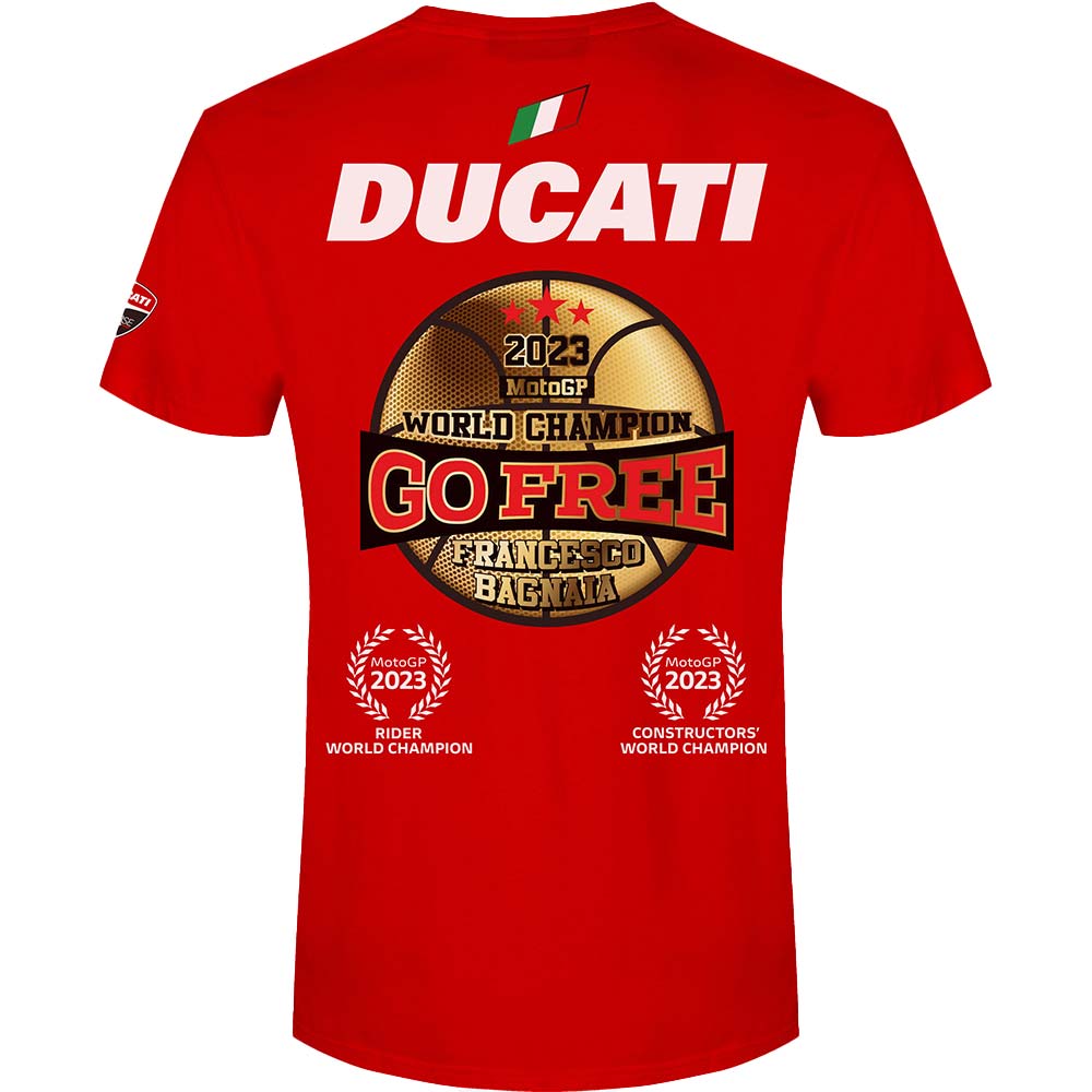 T-shirt World Champion Bagnaia série limitée