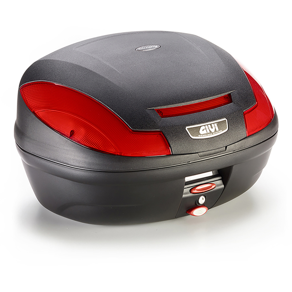 Top case E470 Simply III avec platine et kit de fixation Givi moto