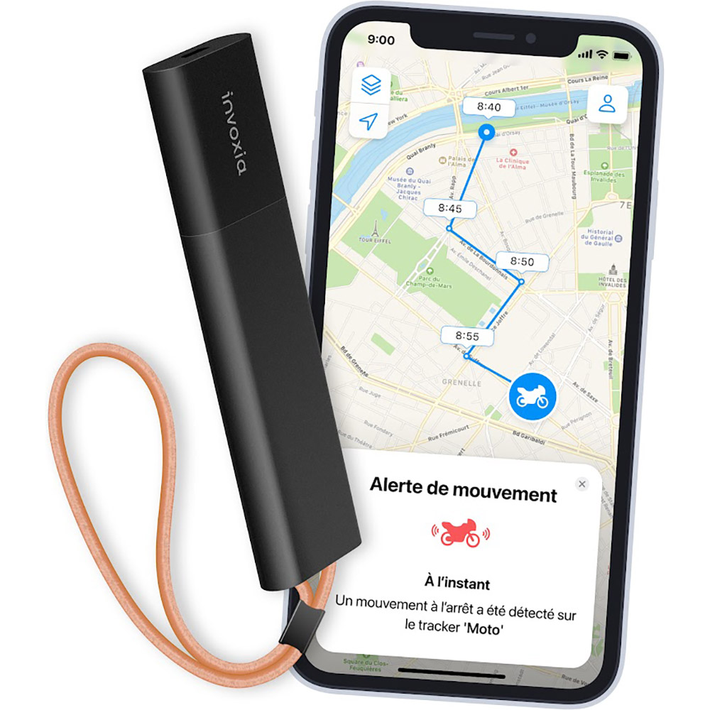 Traceur GPS moto : du nouveau chez Invoxia - Moto-Station