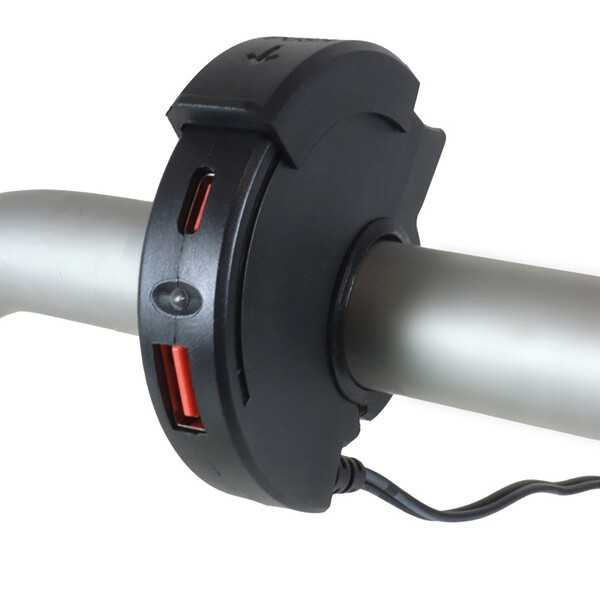 Support chargeur USB & USB-C pour guidon