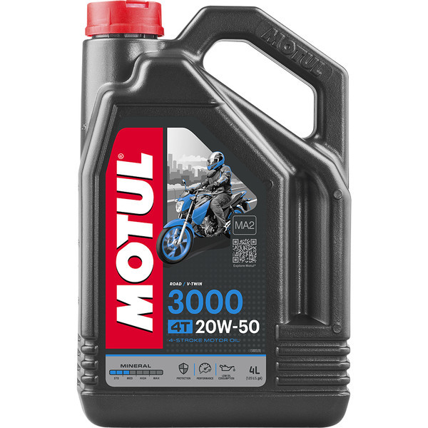 Huile 4T 3000 20W50 Motul
