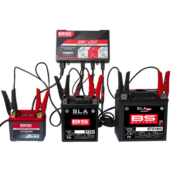 Chargeur de batterie BK 20 6V/12V 3x2A