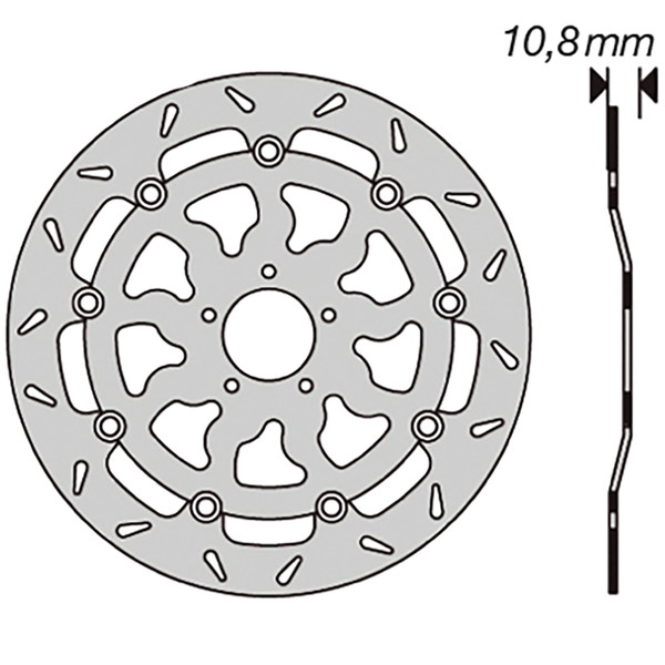 Disque de frein FE.FLB863