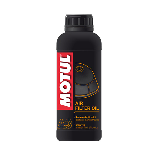 Lubrifiant filtre à air A3 Air Filter Oil 1L Motul moto : www.dafy