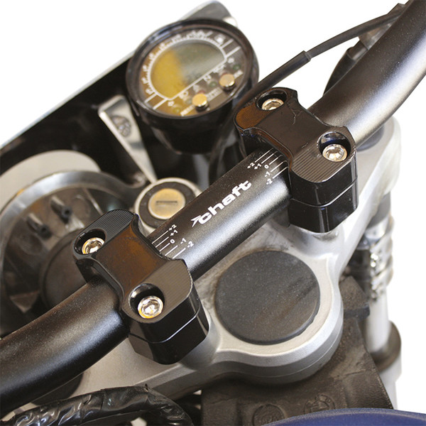 Adaptateur guidon 22 mm / 28 mm Chaft moto : www.dafy-moto.com, pontet ...