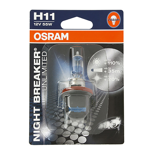 Ampoule h11 osram pour moto - Équipement moto