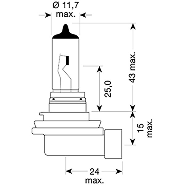 Ampoule H11 Night Breaker