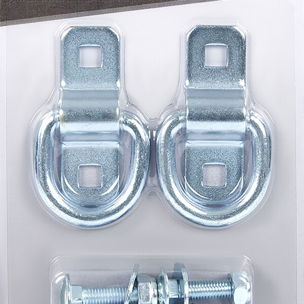 Anneaux D-Ring Heavy-Duty Duo - 2 anneaux d'accroche renforcés